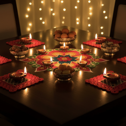 wooden crochet coasters